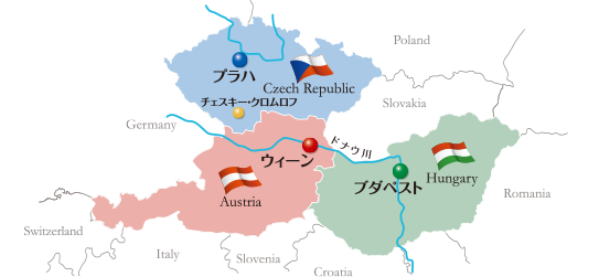 中欧地図