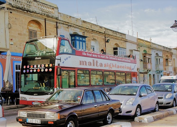 malta-sightseeingバス