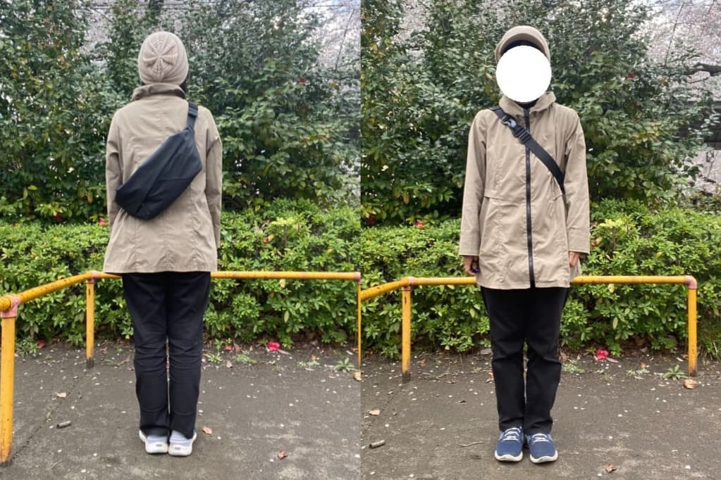SAFASS ボディバッグLサイズを使ってみたレビュー｜通常サイズとの比較 